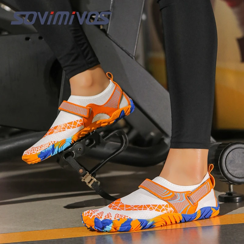 

Обувь унисекс для босиком для мужчин и женщин, пляжные прогулочные кроссовки с широким носком, уличные кроссовки с нулевым падением на резинке