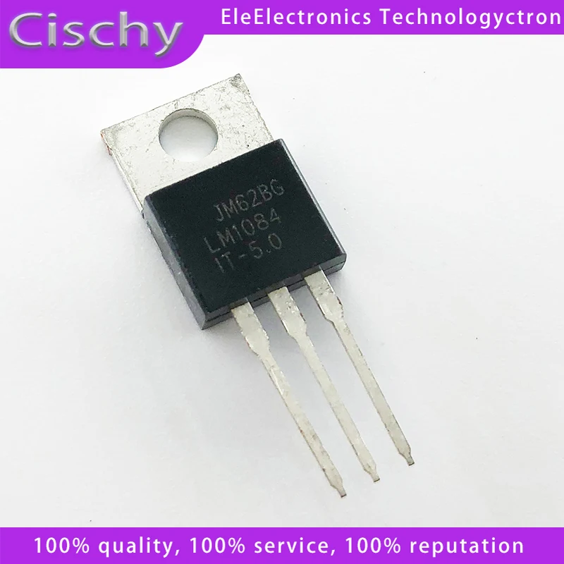 5pcs-10pcs LM1084 LM1084IT-ADJ LM1084IT-5.0 LM1084IT-3.3 LM1084IT-12 LM1084IT ADJ 5V 3V 12V TO-220 In Stock