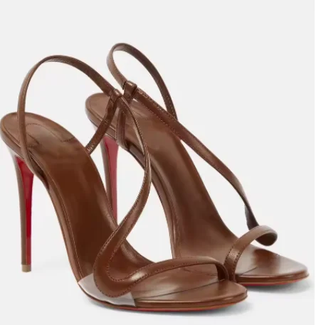 New Multi Color Serpentine Strap Women's Thin Heel Sexy High Heel External Sandals Fashion Sandals