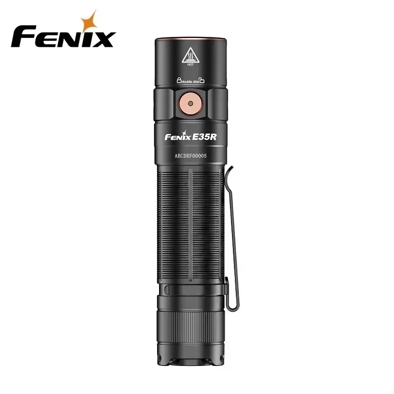 LED Torch FENIX E35R 3100 Lumens Rechargeable EDC Flashlight with Magnetic Tail for Everyday Carry