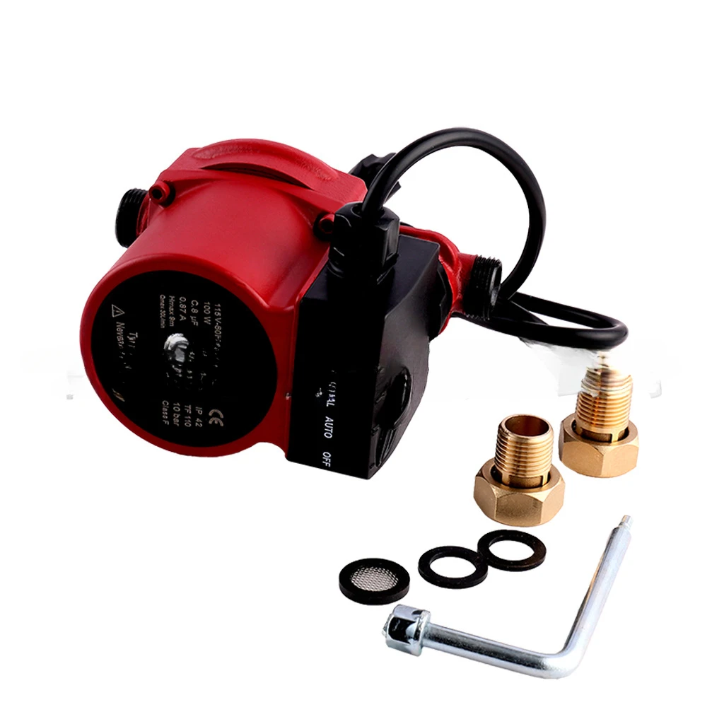 Cross-Border Booster Pump Tap Water Circulating Pump Shielded Pump 220V British Plug Hot Water Circulating