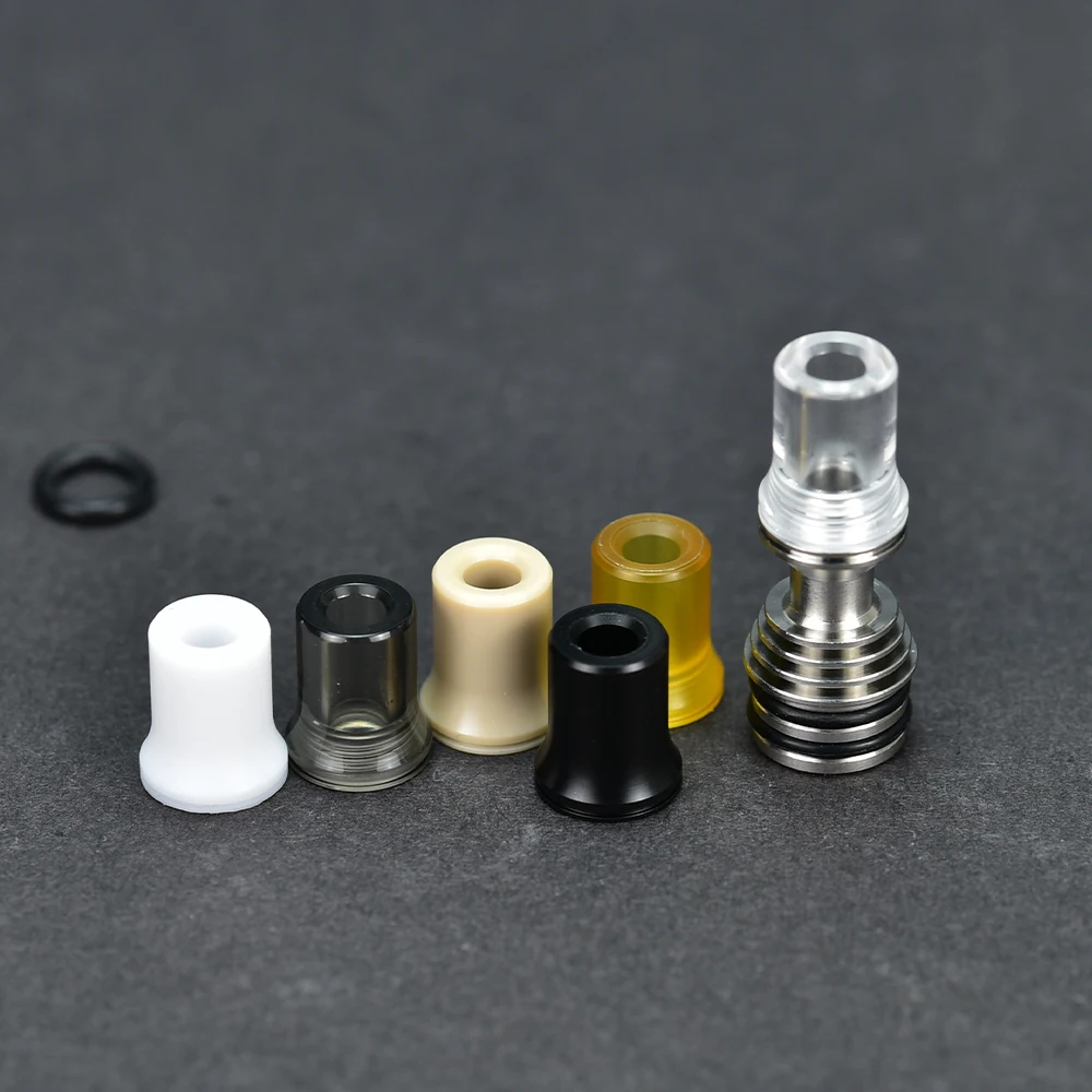 مراجعة تفصيلية لـ 415 Drip Tip: تجربة مستخدم حقيقي مع SXK Tombo Giri Baby Style Four One Five 415