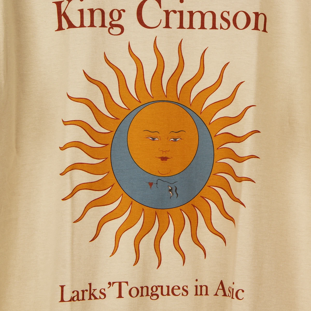 King Crimson T-Shirt Prog Rock Experimental Rush Genesis Yes Men Summer Cotton Men\'s Clothing Short Sleeve Tee Shirt