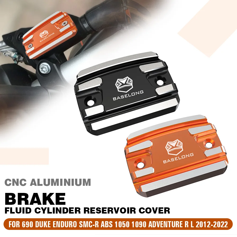 

FOR 690 DUKE ENDURO SMC-R ABS 1050 1090 ADVENTURE R L 2012-2021 2022 Master Cylinder Brake Fluid Reservoir Cap Cover Motorcycle