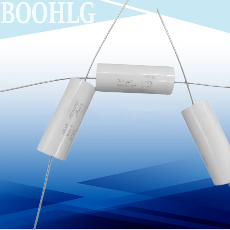 2PCS High Voltage Pole-less Inductor Capacitor 3000V 0.01uF 103 3KV 12X32MM