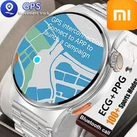 Xiaomi NEW NFC GPS Tracking ECG PPG Men Smart Watch Assistant Pressure Monitor Track Watches Men Women Smartwatch For huawei