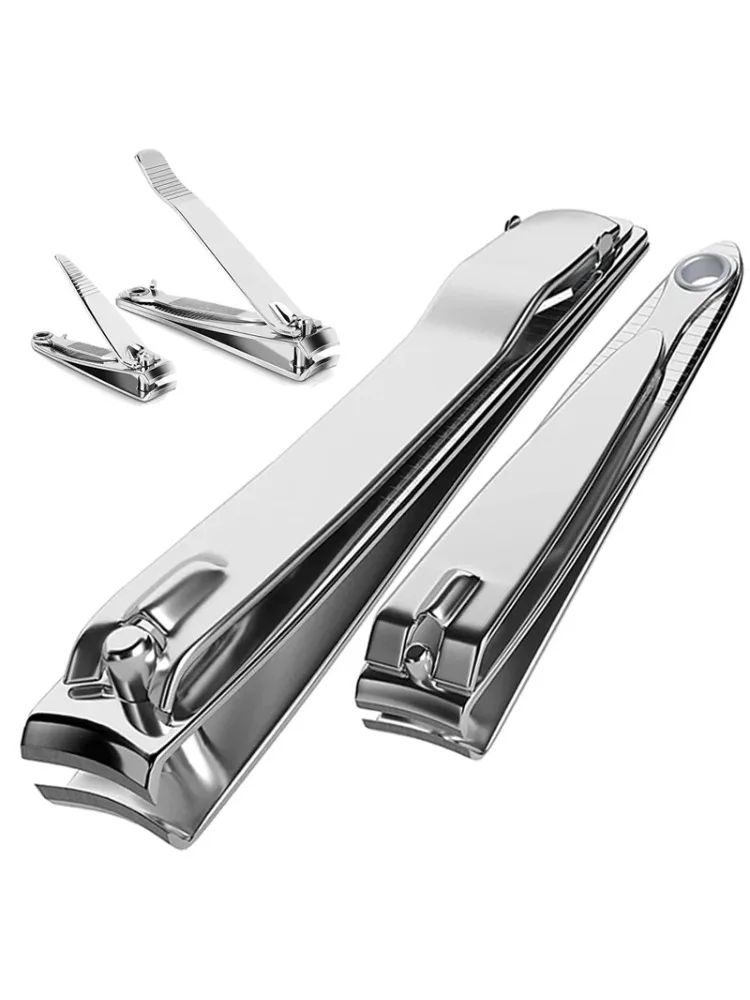 Coupe-ongles Premium tranchant et robuste en acier inoxydable, coupe-ongles et orteils, parfait, 1 pièce/2 pièces