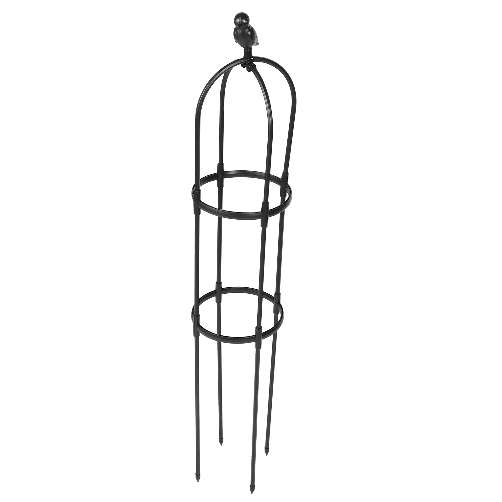

Climbing Vine Trellis Rose Supports Potted Plant Black Plants Garden Flower Frame Planting Small for Supplies