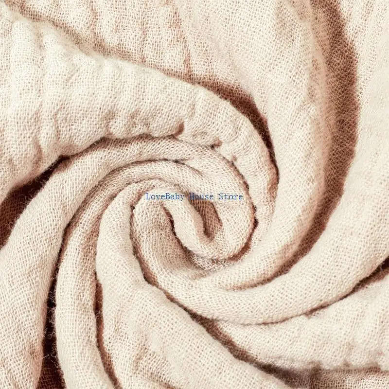 BX0D Kootujący koc bawełniany Naptime Firma Przyjazna skóra Bawełniana Baby Kootujące ręcznik Noworodki dla niemowląt