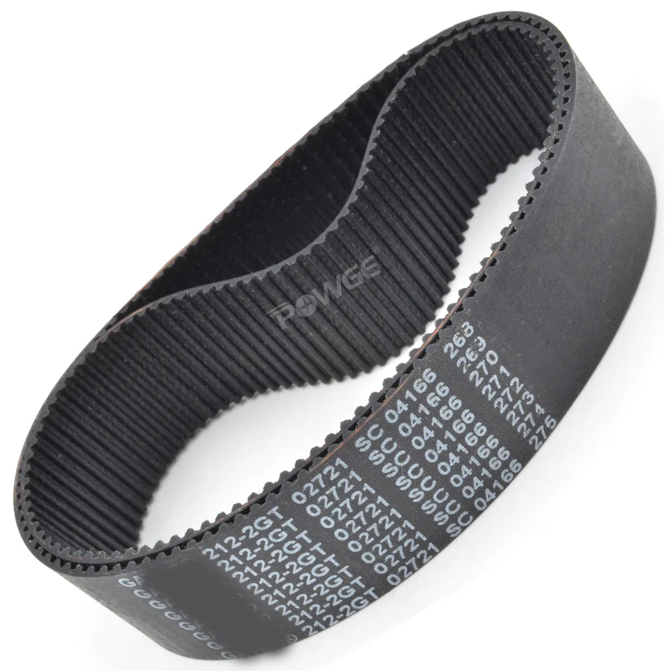 POWGE 2GT Timing belt Lp=150-238mm 152 154 156 158 160 162 164 166