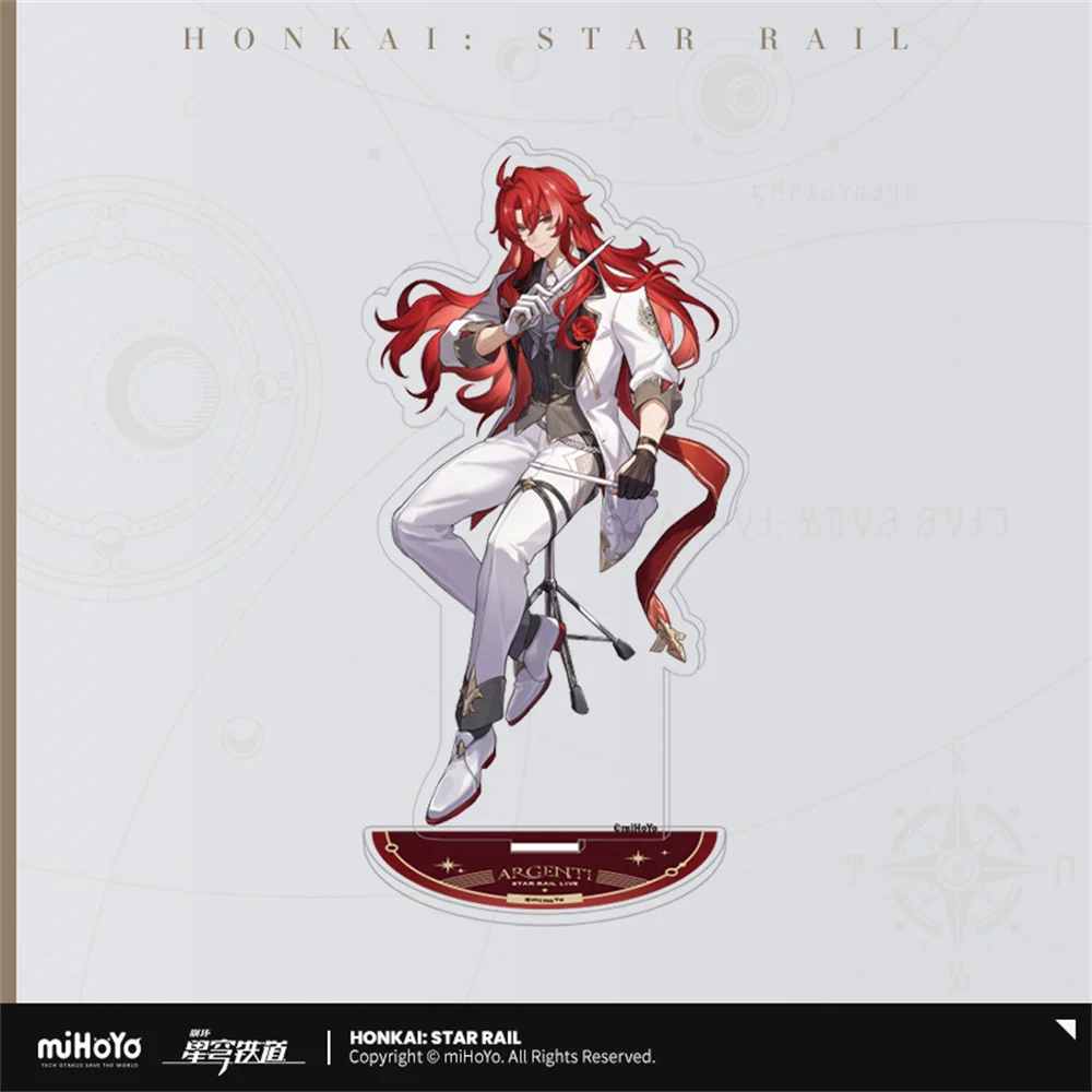 New Anime Honkai: Star Rail 15CM Acrylic Stand Model Cosplay Characters Ornament Accessories Good Collection Gifts