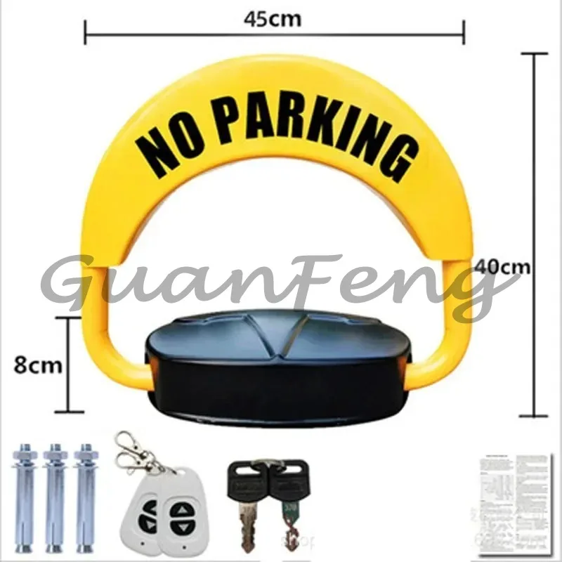 Intelligent automatic parking lock with remote control, automatic induction private parking space lock driveway garage