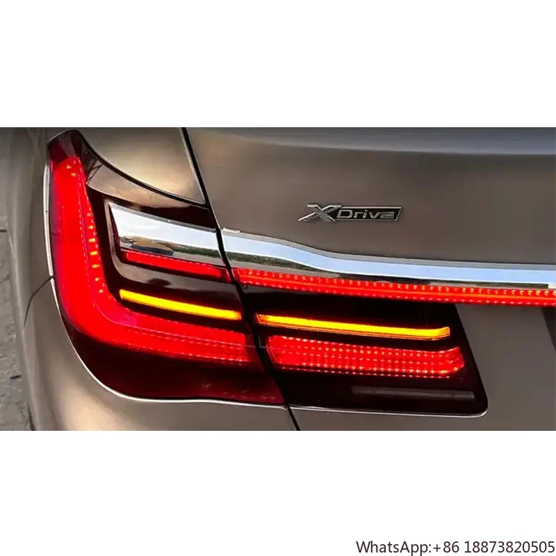 Modified F01 Tail Light For Bmw 7 Series F01 F02 10-15 740 740cli Upgrade to G11 G12 Style Rear Light No Need Change Bump