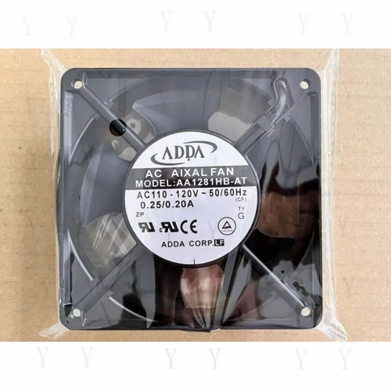 Y+ 1PC for  ADDA AA1281HB-AT 12CM 12038 AC110-120V 0.25/0.20A Elevator cooling fan