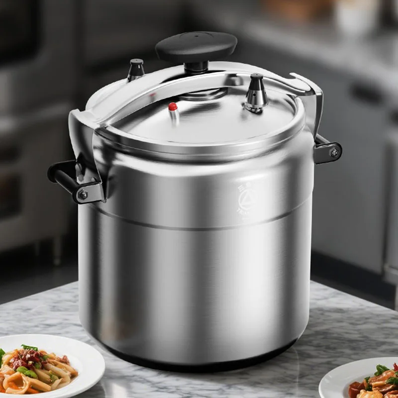 Household Pressure Cooker for Gas, Induction Cooker & Open Flame, Fast Cooking, Explosion-Proof, Commercial Extra Large Capacity