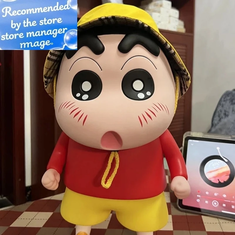 

Горячий большой карандаш Шин-Чан, фигурки, периферийная серия, модель автомобиля, украшение, коллекция кукол, украшение, аниме, ограниченное количество, подарки на день рождения