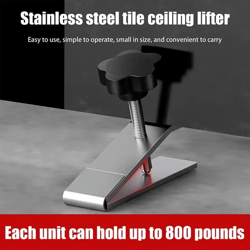 Tile Elevator Jack 5X Tile Top Height Device Tile Height Levelers For Precision Construction Quality And Efficiency ﻿