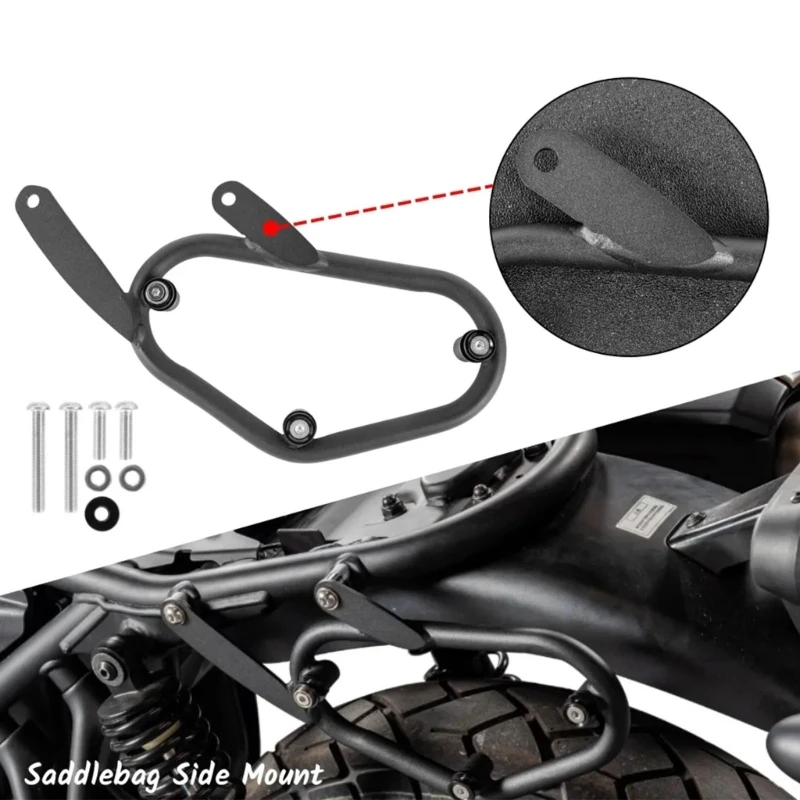 

Mount Holder for CL500 CL300 2023-2024 Motorcycle Left Side Bags Luggage Holder