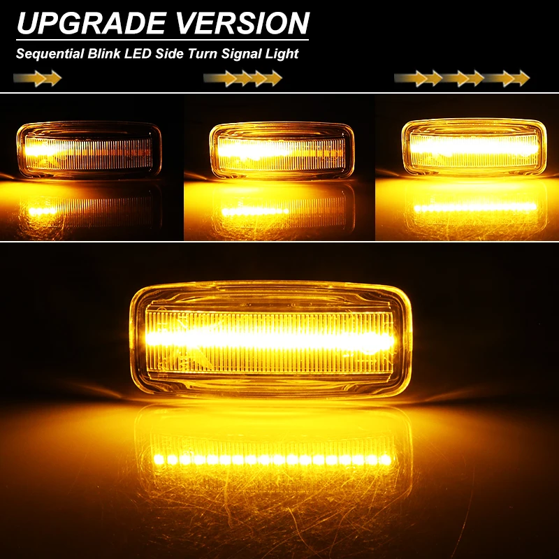 لإنفينيتي Y50 M35 M45 S50 FX35 FX45 QX60 JA60 لنيسان Teana سفاري فوغا ألميرا ديناميكية Led مؤشرات العلامات الجانبية الوامضة