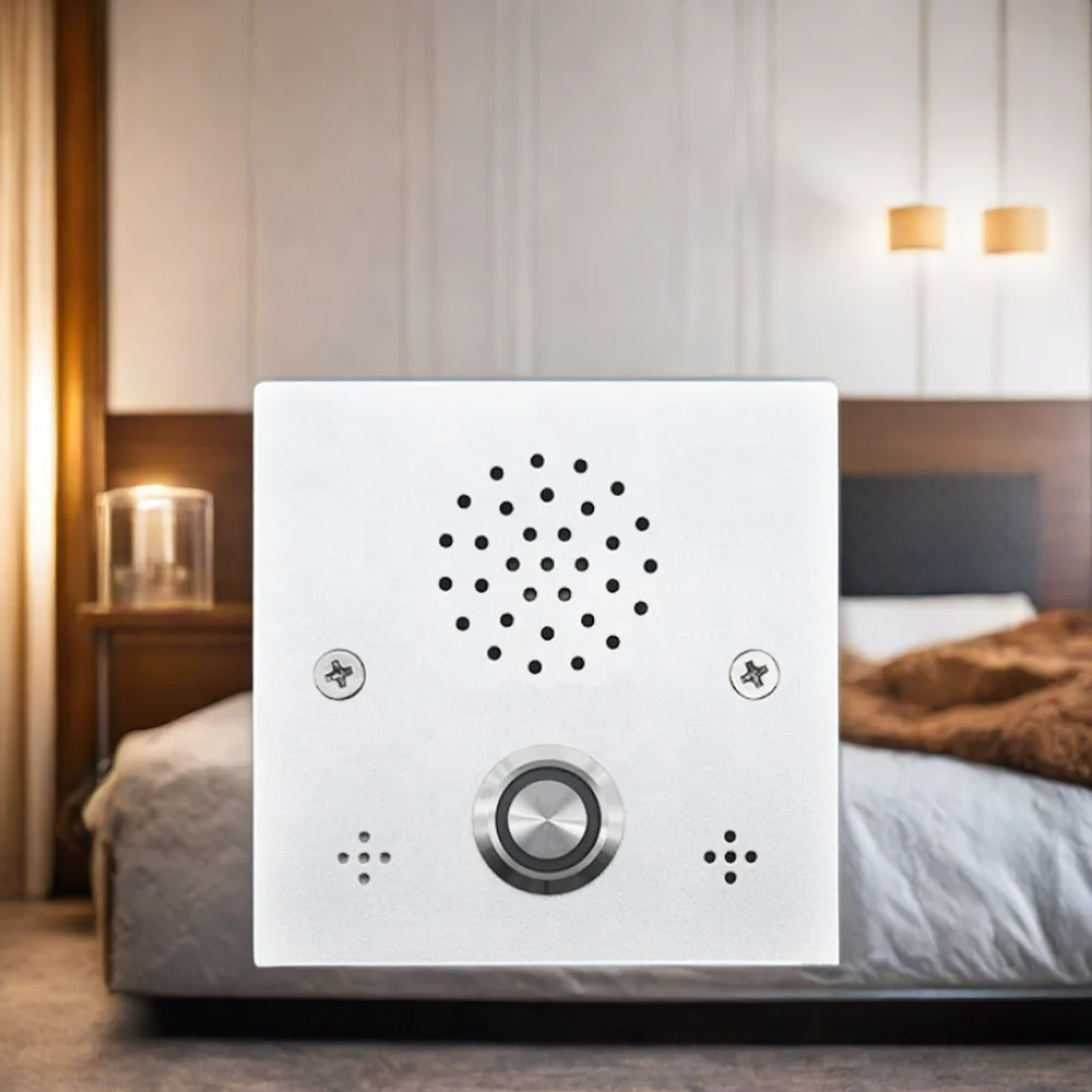 في الهواء الطلق SIP الاتصال الداخلي فيديو IP محطة الاتصال الهاتفي الاتصال التلقائي SOS الطوارئ الهاتف البث نظام الاتصال الداخلي #3