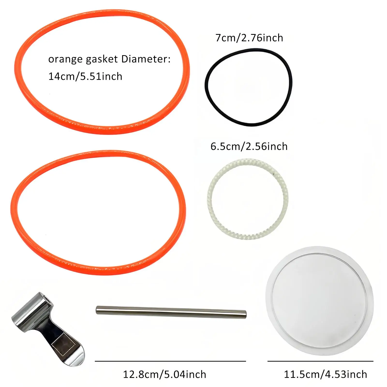 High Performance Polishing Tumbler Machine Rings Accessories Set Rubber Metal for KT6808 Jewelry Repair Tools and Kits