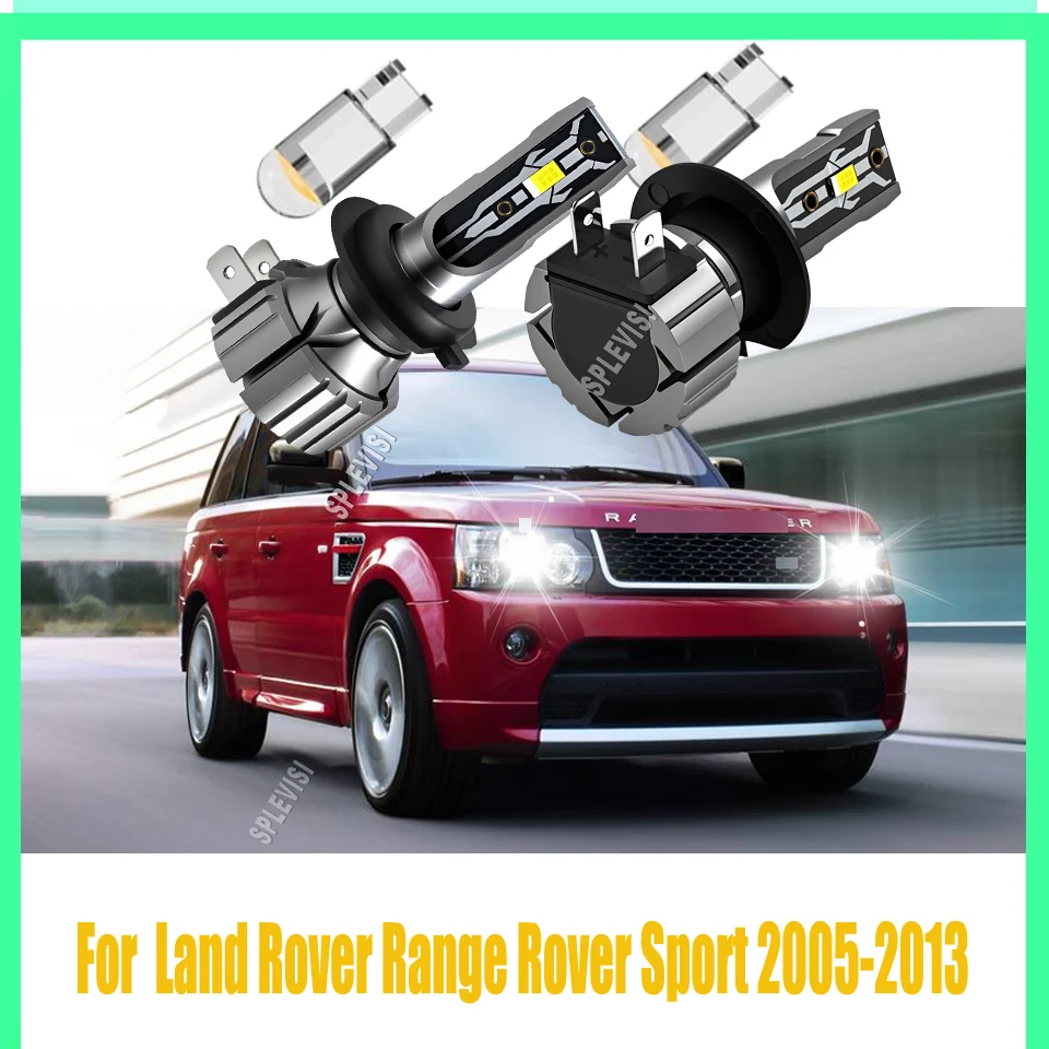 

H7 CSP LED 75W White Headlight Bulbs Unbeatable Lifespan of 60000hrs For Land Rover Range Rover Sport 2005 2006 2007 2008-2013