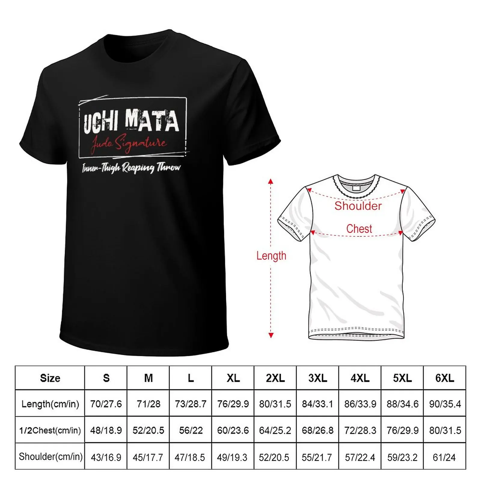 Judo Uchi Mata T-Shirt tops T-shirt for a boy T-shirt short t shirts for men pack