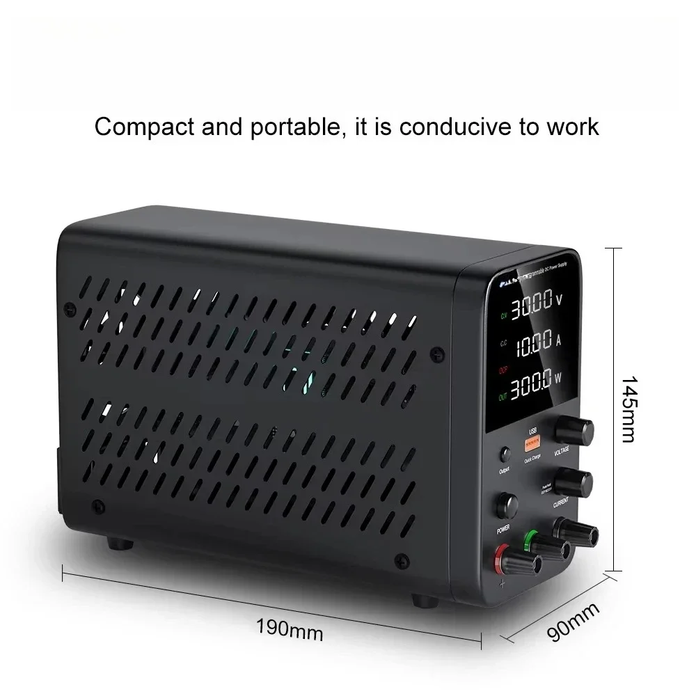 

Power Supply 320W Laboratory Switching Power Supply Unit 160V 2A Adjustable Digital Source Voltage Stabilizer