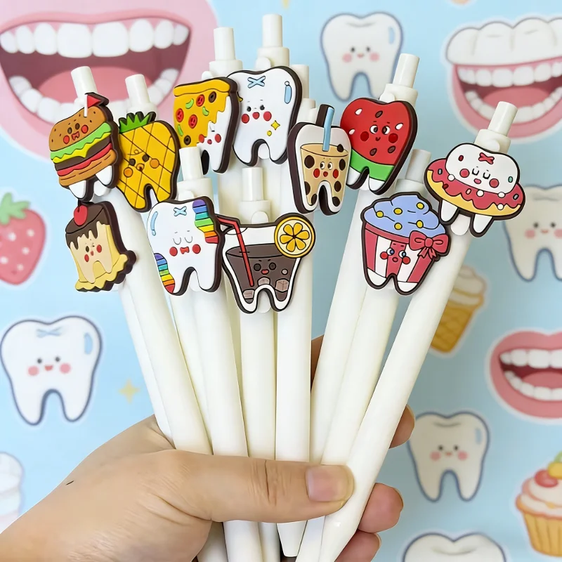 

11/22pcs medical and dental-themed retractable ballpoint pens, perfect party gifts, smooth writing, creative presents
