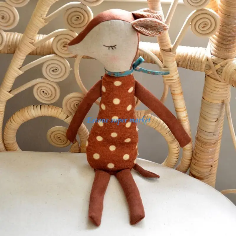 090B Bonito Animal Forma Presentes Do Bebê Infantil Cama Nap Decoração para Boneca Brinquedo Design Desenhos Animados