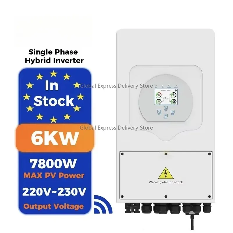 

Hybrid Inverter Wholesale 5kw 6kw Low Voltage Single Phase Solar Hybrid Inverter