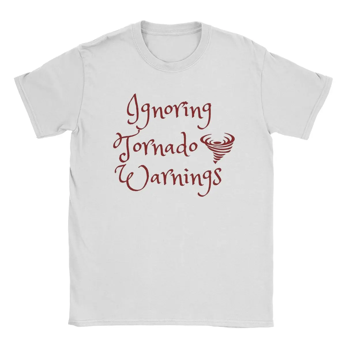 Sabrina Carpenter Ignoring Tornado Warnings T Shirts for Men 100% Cotton Vintage T-Shirts O Neck Tees Short Sleeve Clothes