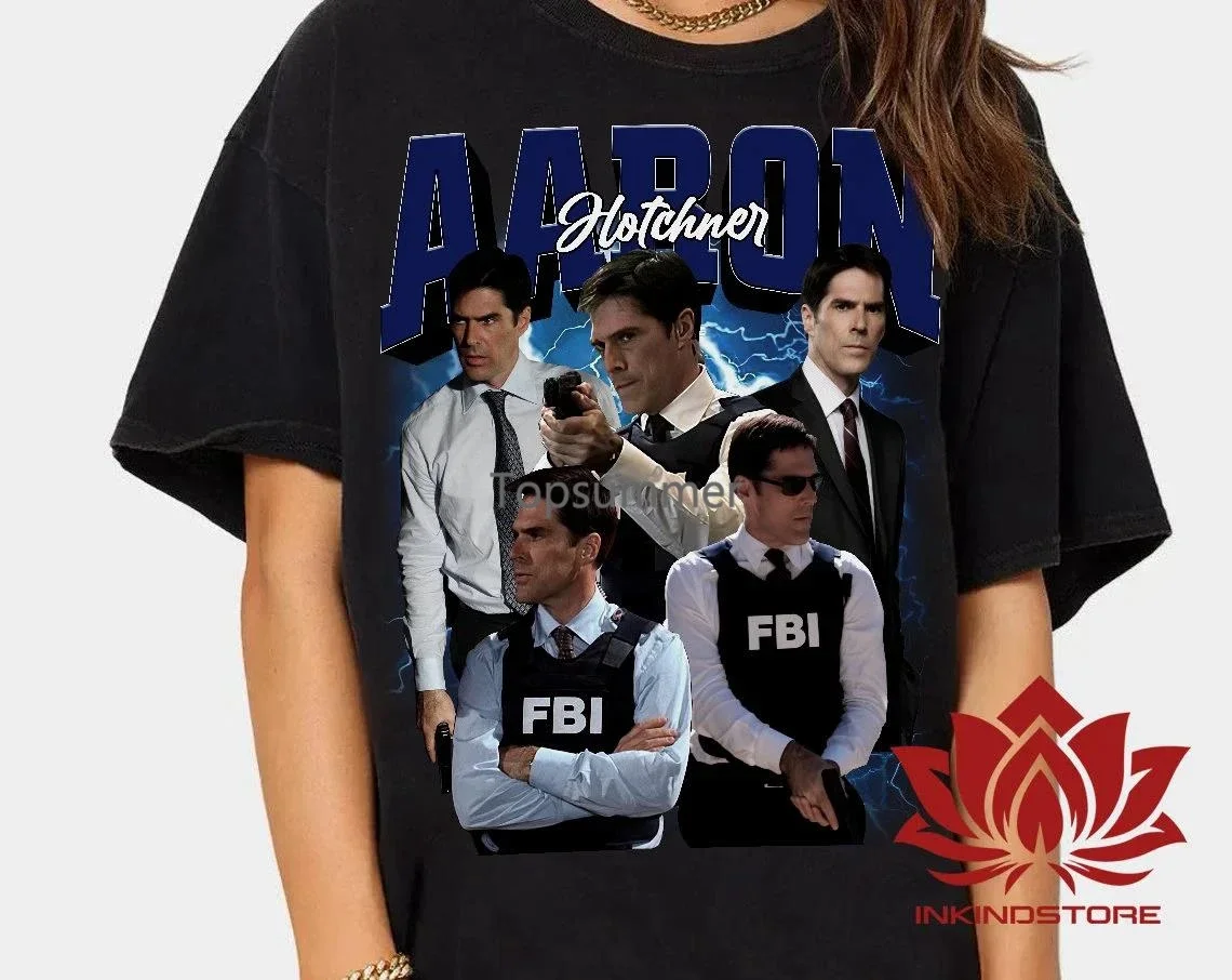 Aaron Hotchner Shirt Tv Series Movie Vintage Tshirt Graphic T Shirt Movie Unisex T Shirt