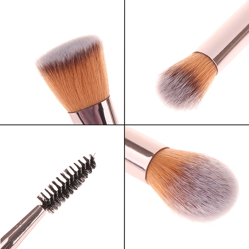 Gesicht Augen Make-up Pinsel Wimpern Lidschatten Augenbrauen Eyeliner Foundation Puder Rouge Highlight Lippen Pinsel
