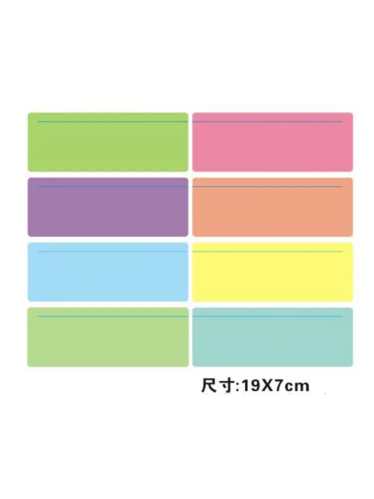 8pcs Help with Dyslexia for School Crystal Children Guided Reading Strips Highlight Strips Colored Overlay Highlight Bookmarks