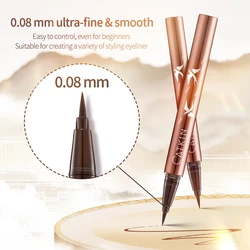 Catkin Liquid Eyeliner Pen Ultra-fine Waterproof Smoothy Stay 24 hrs Long Lasting Alcohol Free