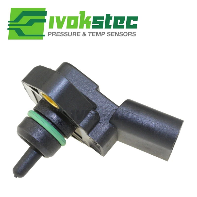 3-barowy czujnik wlotu powietrza Turbo Boost Pressure MAP Sensor do VW Bora 1J2 Golf IV 1J1 1.9 TDi 0 281 002 394 038 906 051A — zdjęcie 4