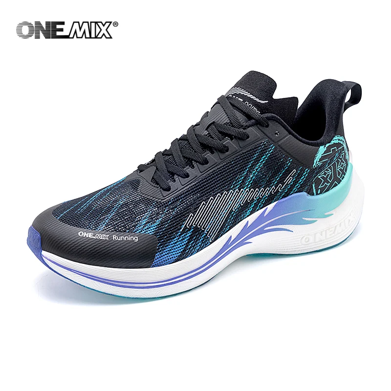 ONEMIX 2023 New Style Men Breathable PRO Running Shoes for Women Light Weight Marathon Shock Absorption Support Male Sneakers