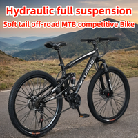 Soft tail Bicicletta Offerta 2025 Hoverboard Bicycle 27 5 Inch Mainland China Mountain Bike Carbon Steel STEEL STEEL Unisex 24\
