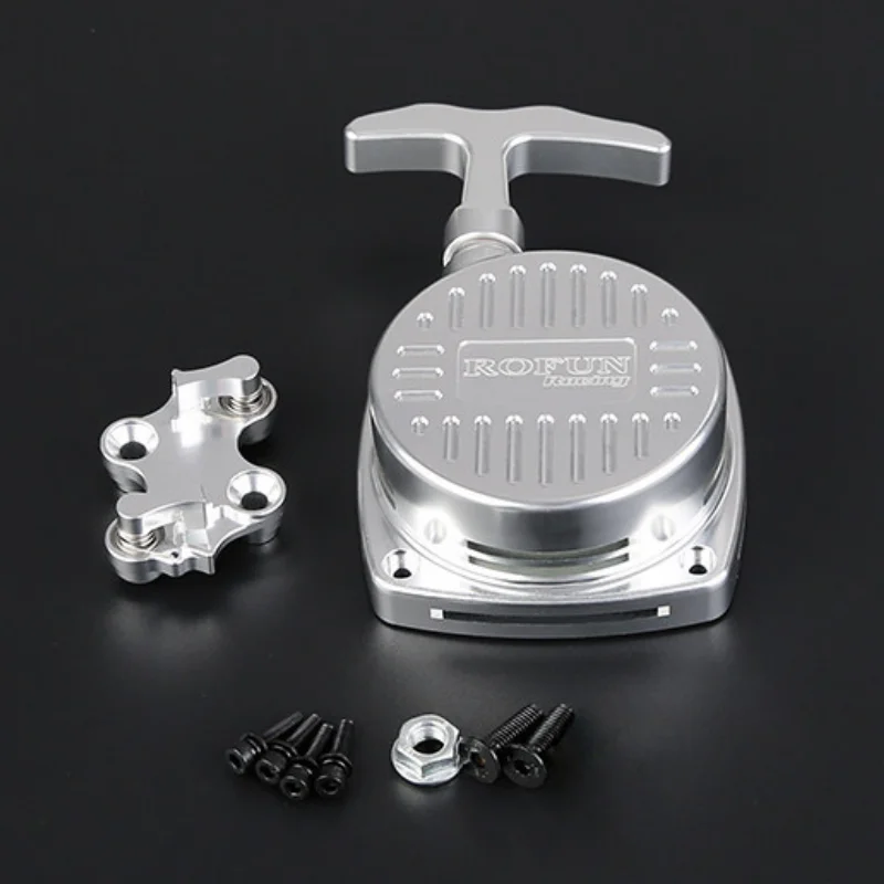 Aluminium Easy Start Pull Starter Kit fit 45cc 71cc Engine for 1/5 LOSI 5IVE-T DBXL HPI KM ROVAN BAJA 5B 5T