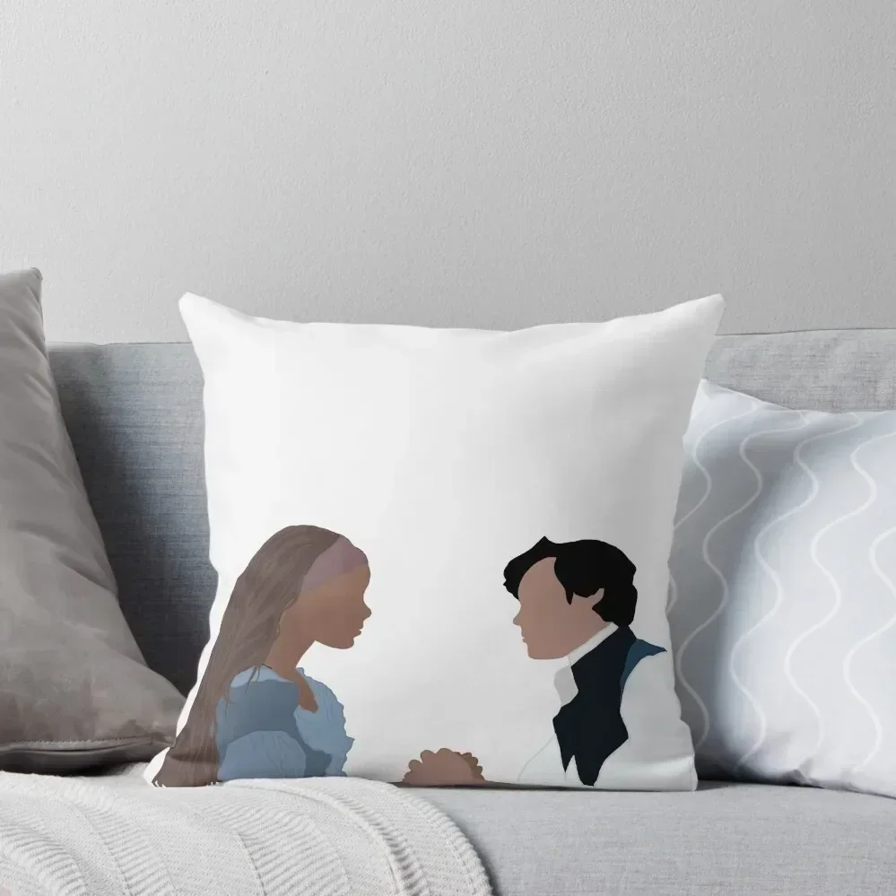 

Ariel and Prince Eric Throw Pillow Pillowcases Sofa Cushion pillow