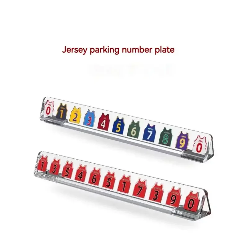 Slam Basketball jerseys Car Phone Number License Plate Temporary Parking sign personalized interior decor