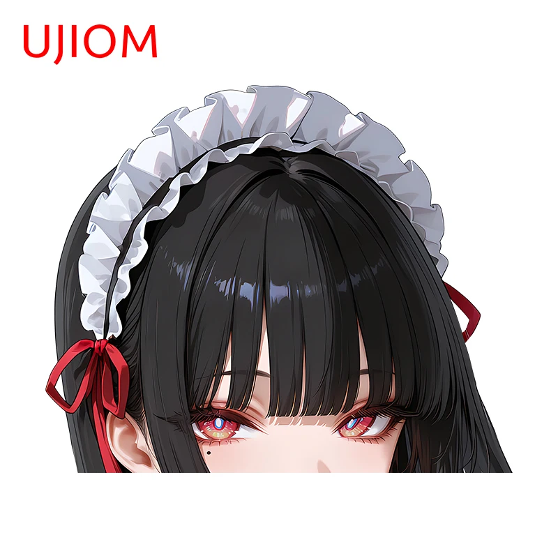 UJIOM Peeking Wuthering Waves Wall Sticker Eyes Full Of Vitality And Intensity Chias Decal Fashionable Air Conditioner Decor