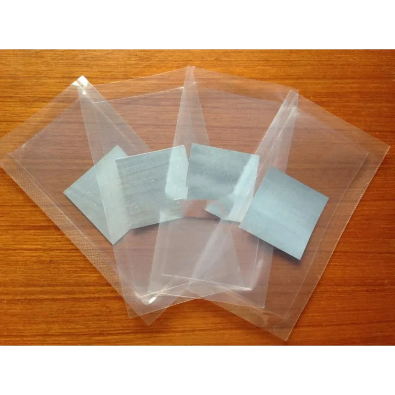 4Pcs Indium Sheet Indium Foil Indium Film Indium Paper 64mm*64mm*0.1mm Laser Thermal Coating Electrode Material