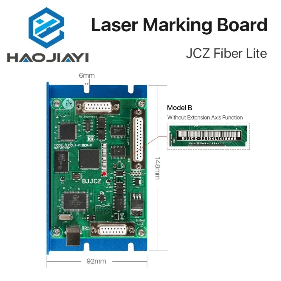

BJJCZ Laser Marking Machine Controller Original Card JCZ-LMCV4 Ezcad for 1064nm Fiber Marking Machine IPG Raycus MAX