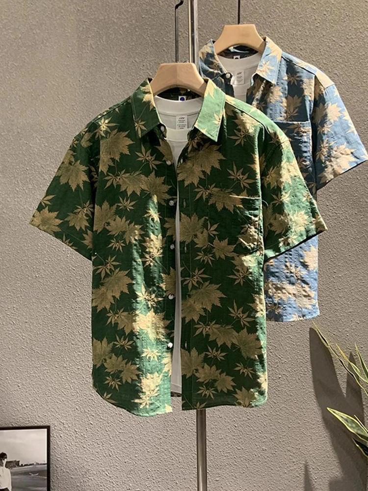 

Cool ort Sve Printed irt Мужская летняя новая повседневная свободная посадка из дышащего полиэфирного волокна молодежная повседневная одежда