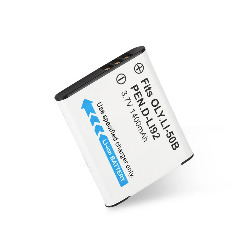 Li-50B Battery 1400mAh D-Li92 CNP150 Rechargeable Li-ion Battery for Olympus Mju 1020 SP-800UZ Stylus 1010 U 1010 Ricoh CX3 CX4