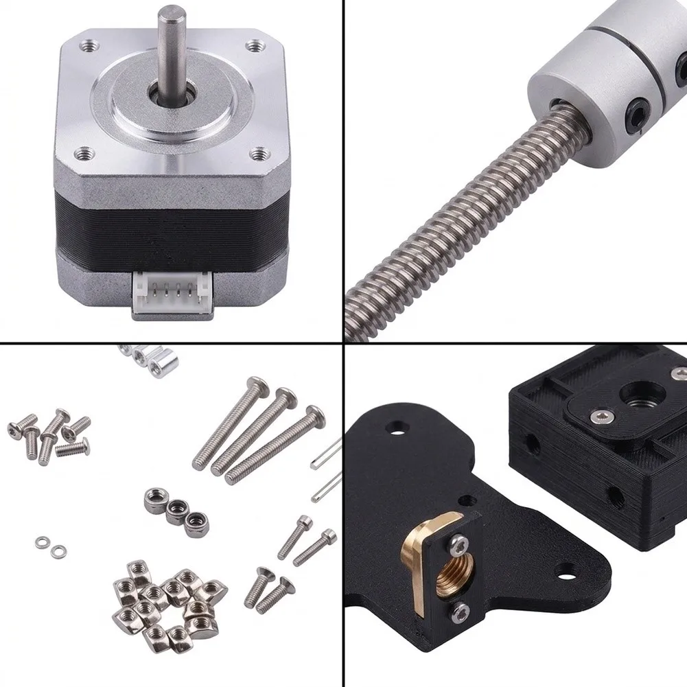 Complete Dual for z Conversion Kit for Ender 3 and For CR-10 3D Printers with All Necessary Mounts Couplers and Fasteners