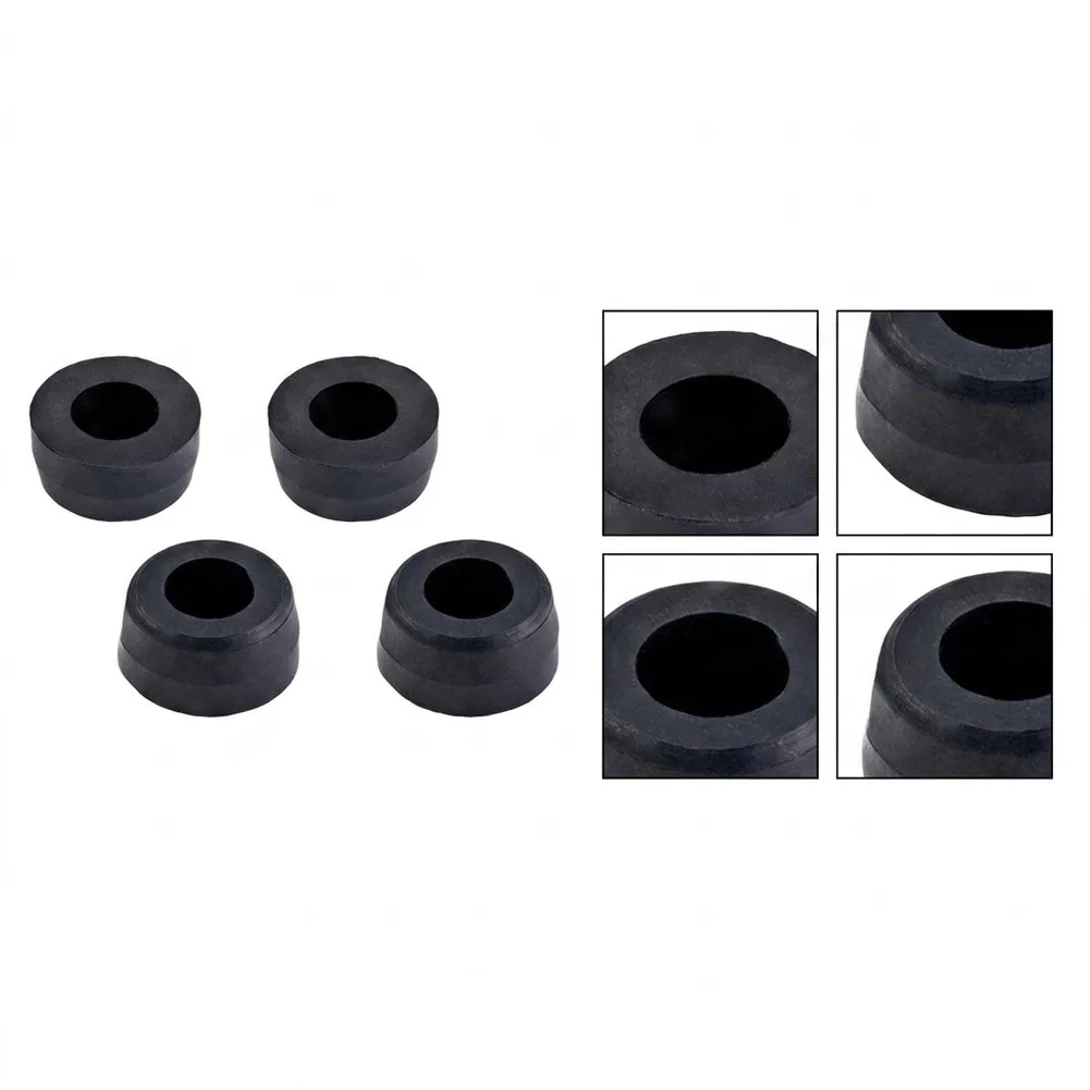 4pcs Weight Stack Guide Rod Shock Absorbing Rubber Washers For Gym Equipment Portable Fitness Equipment