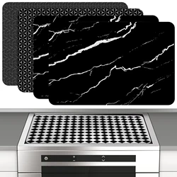 Silicone Induction Cooktop Mat Countertop Protector Scratch Induction Cover Kitchen Glass Ceramic Protector Kitchen Accessories